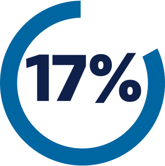 Seventeen percent