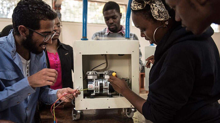 Improving the functionality of medical devices in Kenya