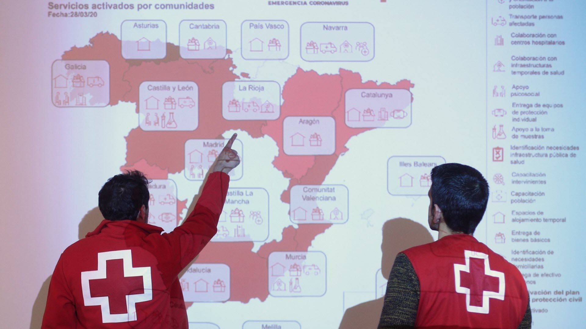 Rationalisering brug Barnlig Philips Foundation supports Red Cross program in Spain